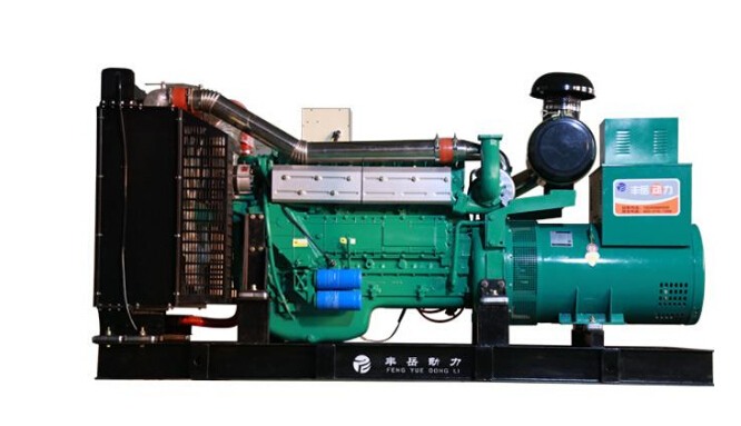 乾安上柴500kw大型柴油发电机组